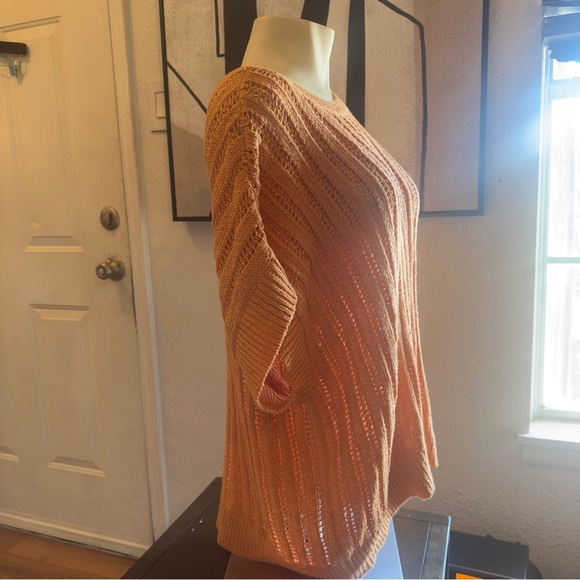 Calvin Klein Women's Sweater in Warm Orange - Picture 3 of 4